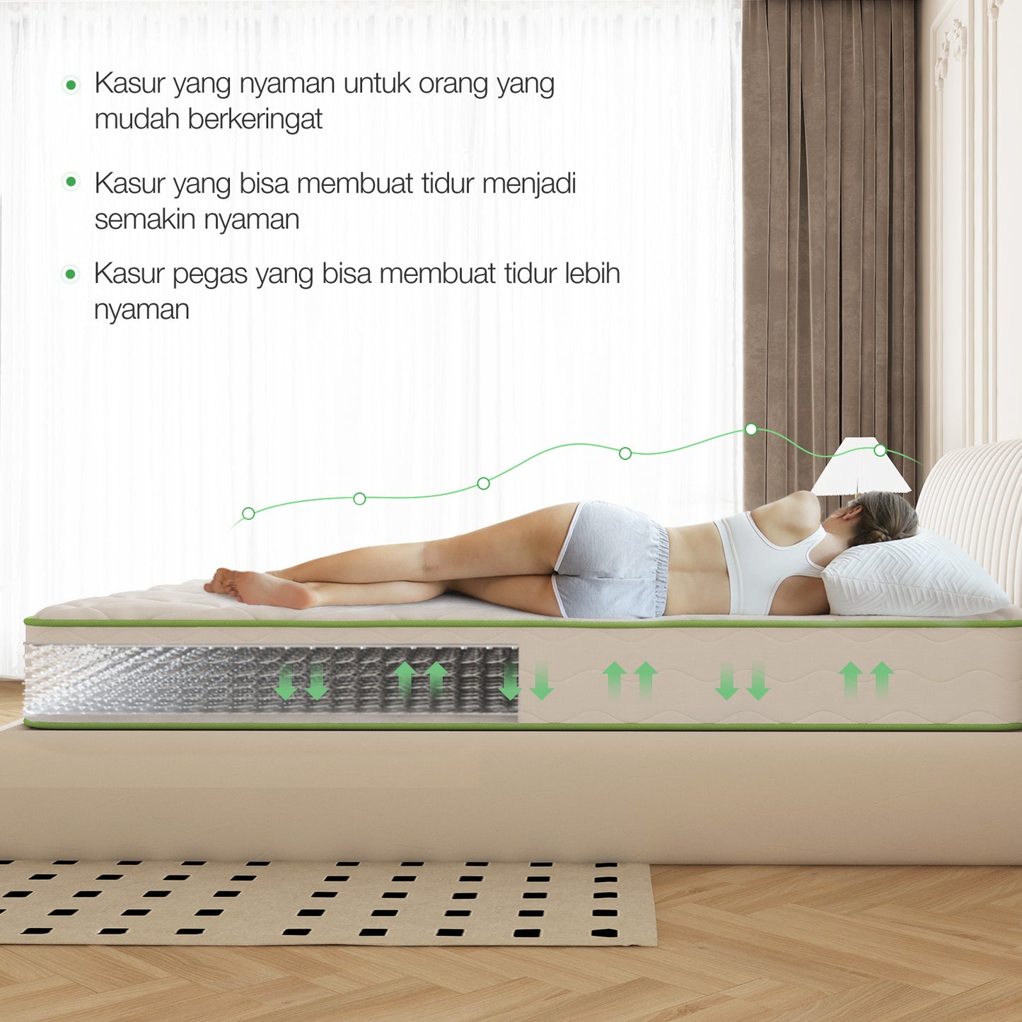 Novilla Kasur Busa Memori